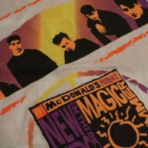 Vintage New Kids on the Block Summer Magic McDonalds T-Shirt