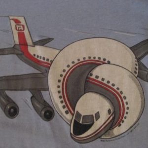 Vintage Airplane! Movie T-Shirt Leslie Nielson M/S