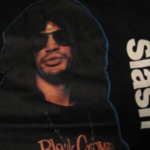 Vintage Slash Guns N Roses Black Crowes T-Shirt 1990s S