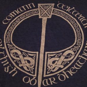 Vintage Comann Ceilteach Celtic Scottish Gaelic T-Shirt L/M