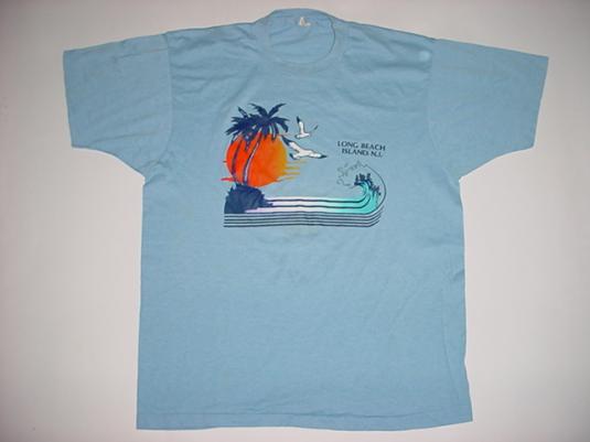 Vintage Long Beach Island New Jersey T-Shirt M/L | Defunkd