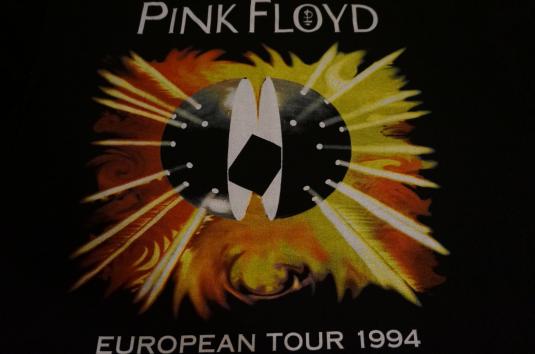 Vintage Pink Floyd 1994 Tour T-Shirt Sun Dial XL | Defunkd