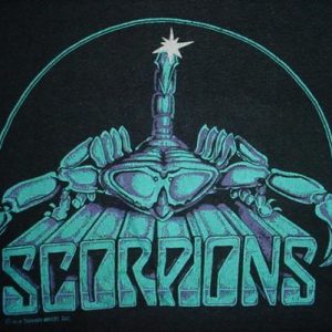 Vintage Scorpions Animal Magnetism T-Shirt M/S