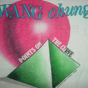 Vintage Wang Chung T-Shirt Points on the Curve M/S