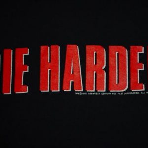 Vintage Die Harder T-Shirt Bruce Willis Hard M