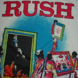 Vintage Rush Moving Pictures Jersey T-Shirt 1981 M/S