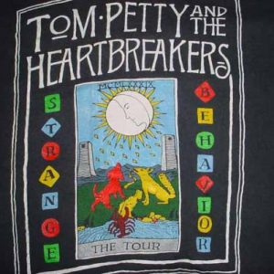 Vintage Tom Petty Strange Behavior Tour 1989 T-Shirt M/L