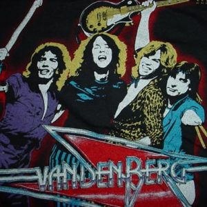 Vintage Vandenberg T-Shirt World Tour 1983 M/S