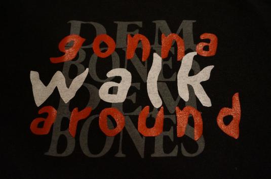 Vintage Dem Bones Gonna Walk Around James Weldon TShirt L/XL