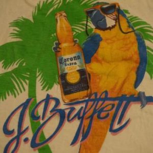 Vintage Jimmy Buffett Coral Reefer Band T-Shirt Corona M