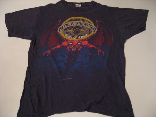 Vintage Black Sabbath Mob Rules World Tour T-Shirt S | Defunkd