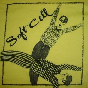 Vintage Soft Cell T-Shirt Marc Almond 1980s M/L