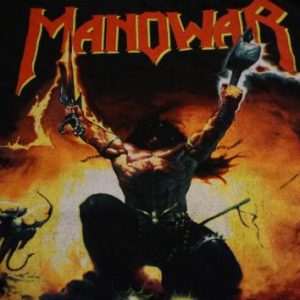 Vintage Manowar Triumph of Steel Tour Dates T-Shirt '92 L/XL