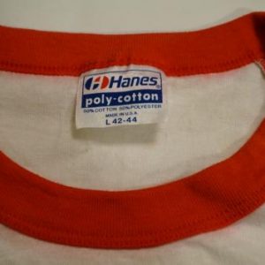 Vintage I LOVE HANES raglan jersey T-Shirt L/M