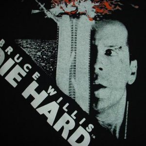 Vintage Die Hard T-Shirt Bruce Willis 1988 M