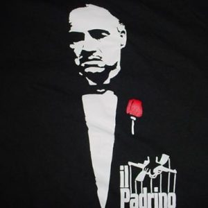 Vintage Foreign The Godfather T-Shirt Il Padrino 1980s M/S