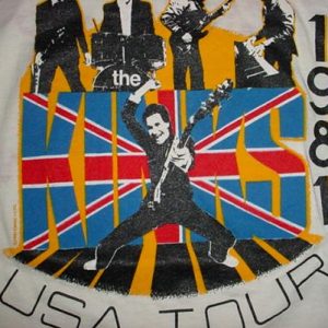 Vintage The Kinks Jersey T-Shirt Give The People 1981 Tour M