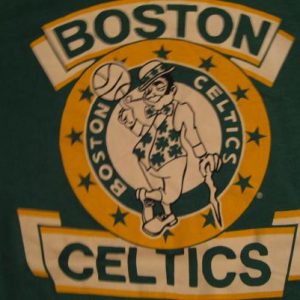 Vintage Boston Celtics T-Shirt NBA Deadstock M