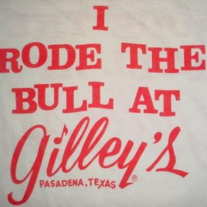 Vintage Gilley's I Rode The Bull T-Shirt M/S