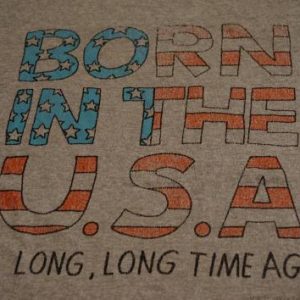 Vintage Born in the U.S.A. T-Shirt USA Funny M/L