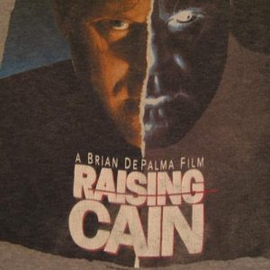 Vintage Raising Cain T-Shirt John Lithgow Brian De Palma M