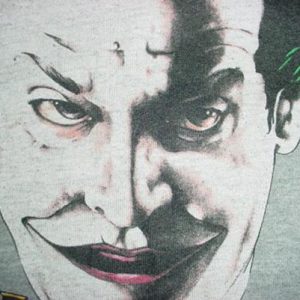 Vintage The Joker Batman Jack Nicholson T-Shirt 1989 M/L