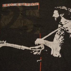 Vintage Eric Clapton T-Shirt 1988 25th Anniversary Tour M S