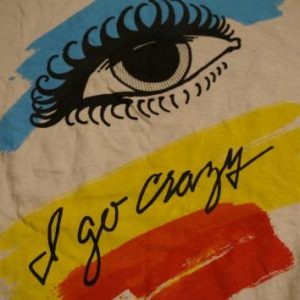 Vintage Paul Davis I Go Crazy T-Shirt Band Records M/S