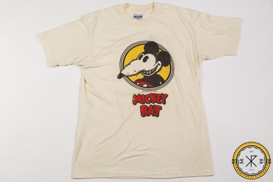 Vintage Mickey Rat T-Shirt 1980 | Defunkd