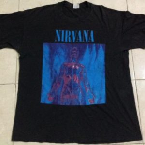 Vintage 90s Nirvana Sliver T-Shirt Sub Pop Kurt Cobain 1990