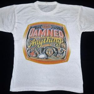 VINTAGE 1986 THE DAMNED T-SHIRT