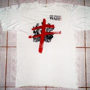 VINTAGE 80's THE MIGHTY WAH! T-SHIRT