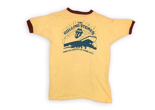 1972 Rolling Stones STP North American Tour T-Shirt | Defunkd