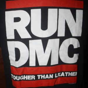 Vintage Run DMC Tougher Than Leather 1989 T-Shirt