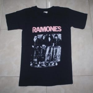 Vintage 80s Ramones T-shirt Punk Concert