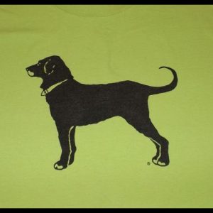 Vintage 90s 1997 Black Dog Martha's Vineyard Neon T-Shirt XL