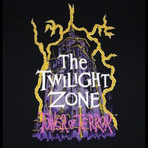 Vintage 90s Disney Twilight Zone Tower of Terror T-Shirt M