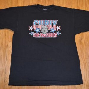 90s 1995 Curly for President T-Shirt Three Stooges XL