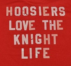 Vintage 90s Indiana Hoosiers Knight T-Shirt - XL