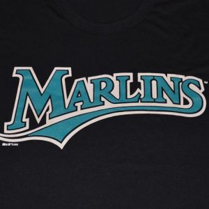 Vintage 90s RUSSELL MLB Florida Marlins T-Shirt - XL