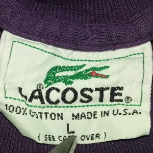 90s Lacoste T-Shirt Paintbrush Design Alligator Sz XL
