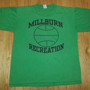 80s Millburn Recreation T-Shirt Timberwolves Basketball L/XL