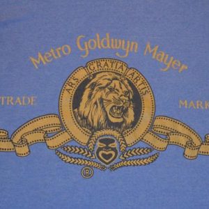 Vintage 80s 90s MGM Studios Promo T-Shirt Soft 50/50 - M