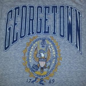 Vintage 70s Georgetown University T-Shirt Fits S to M