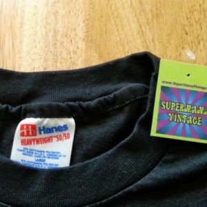 Vintage 90s YAGA T-Shirt Reggae Hippie Spade No Worries Sz L