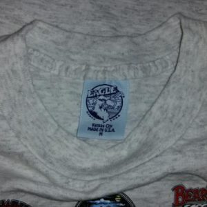 Vintage 90s Bear Whiz Beer West Virginia T-Shirt Fits M/L