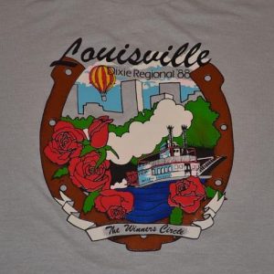 Vintage 80s Louisville KY Dixie Regional T-Shirt - L