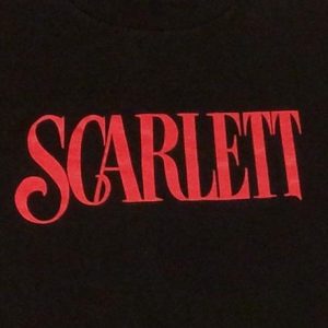 Vintage 90s SCARLETT (Timothy Dalton)TV Miniseries T-Shirt L