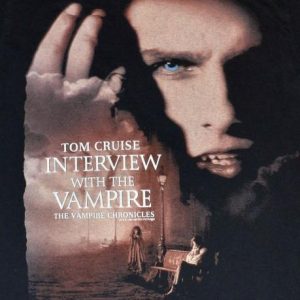 Vintage 90s Interview with the Vampire T-Shirt Tom Cruise L