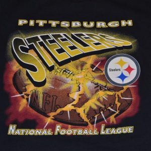 Vintage 90s NFL Pittsburgh Steelers T-Shirt - M, L